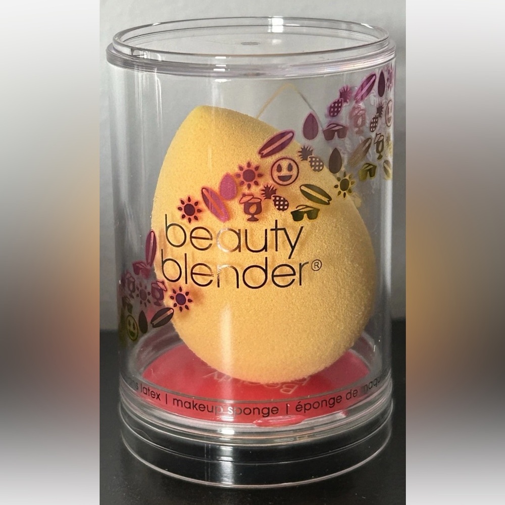 Set of 2! BEAUTYBLENDER SUNSHADE Beautyblender Makeup Sponge new! full sized